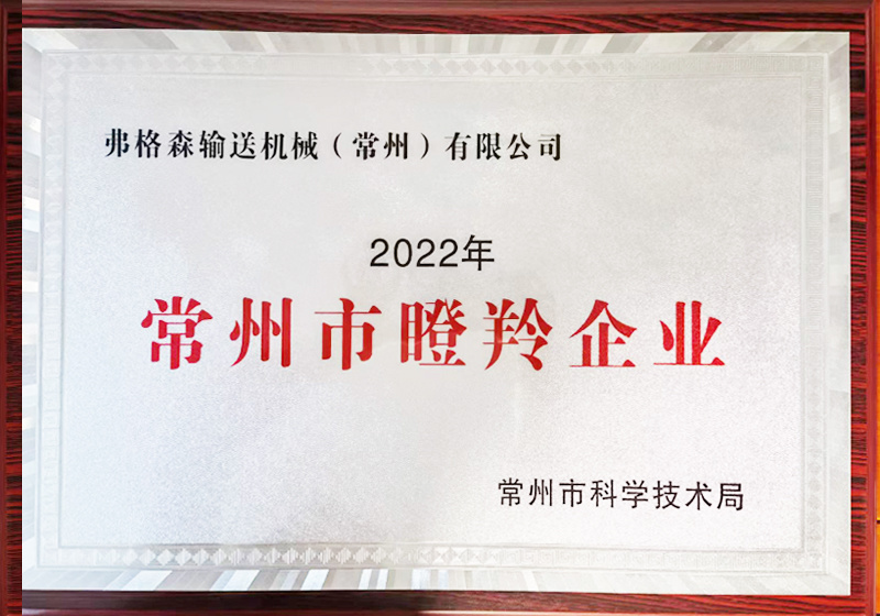 2022 常州市瞪羚企业